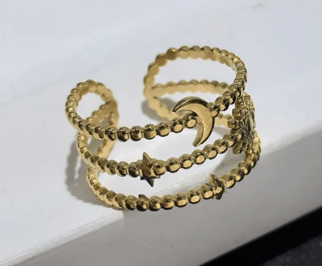 Moonlight Ring gold
