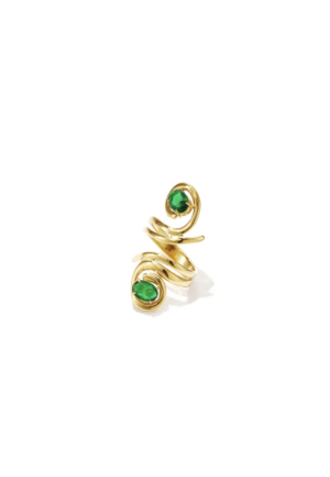 Verde Twist Ring gold