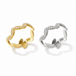 Livia Sparkle Ring gold | silber