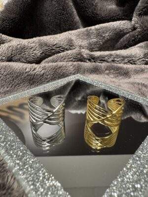 Vitrea Ring gold / silber