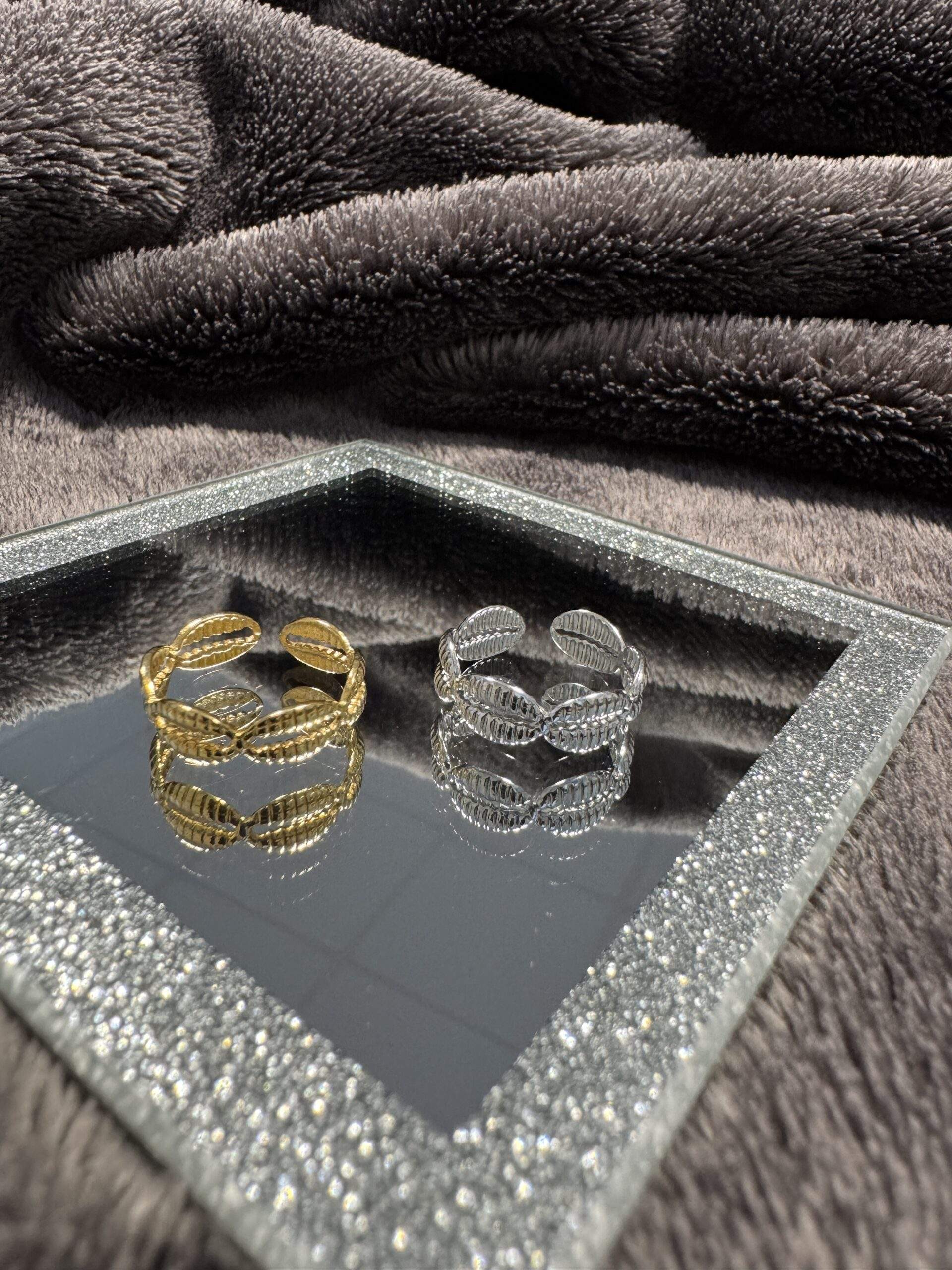 Marea Ring gold / silber