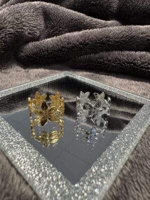 Blossom Ring gold / silber