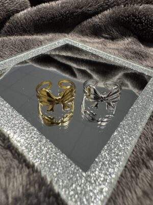 Coquette Ring gold / silber