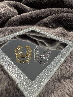 Olivea Ring gold / silber