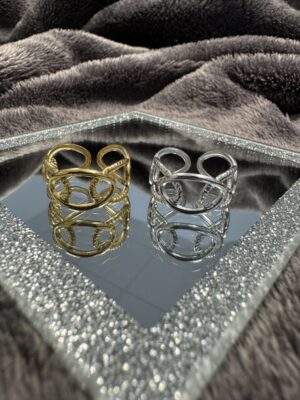 Loopia Ring gold / silber