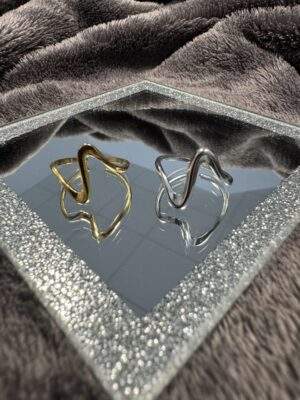 Flux Ring gold / silber