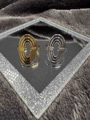 Portal Ring gold / silber