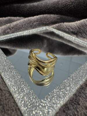 Golden Veil Ring gold