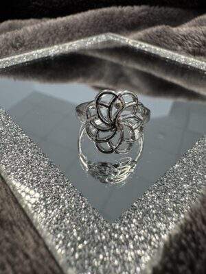Bloom Ring silber