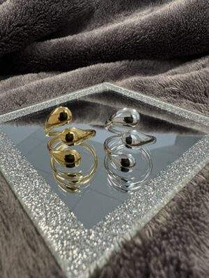 Drops Ring gold / silber