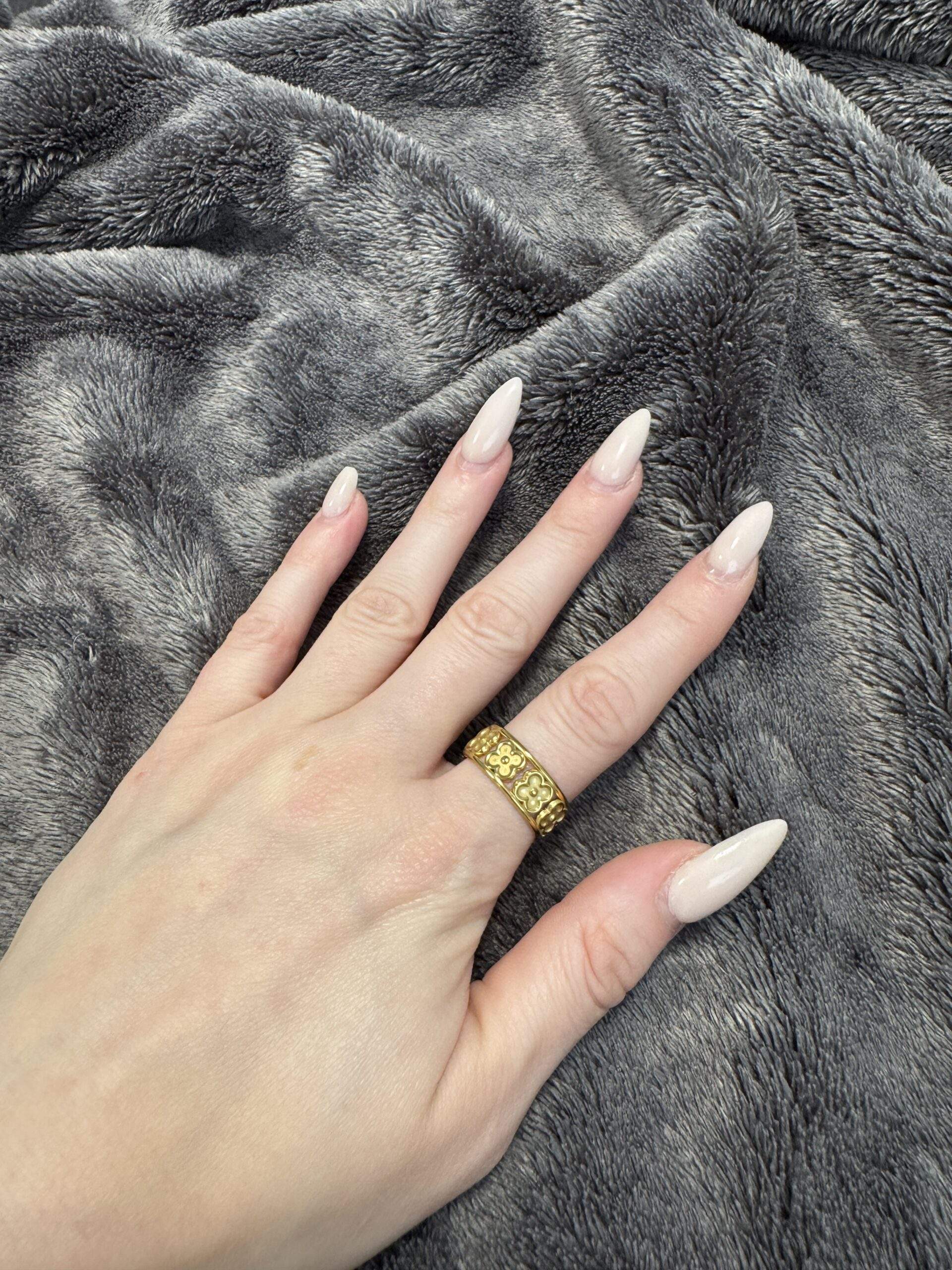 Golden Clover Ring gold - Image 2