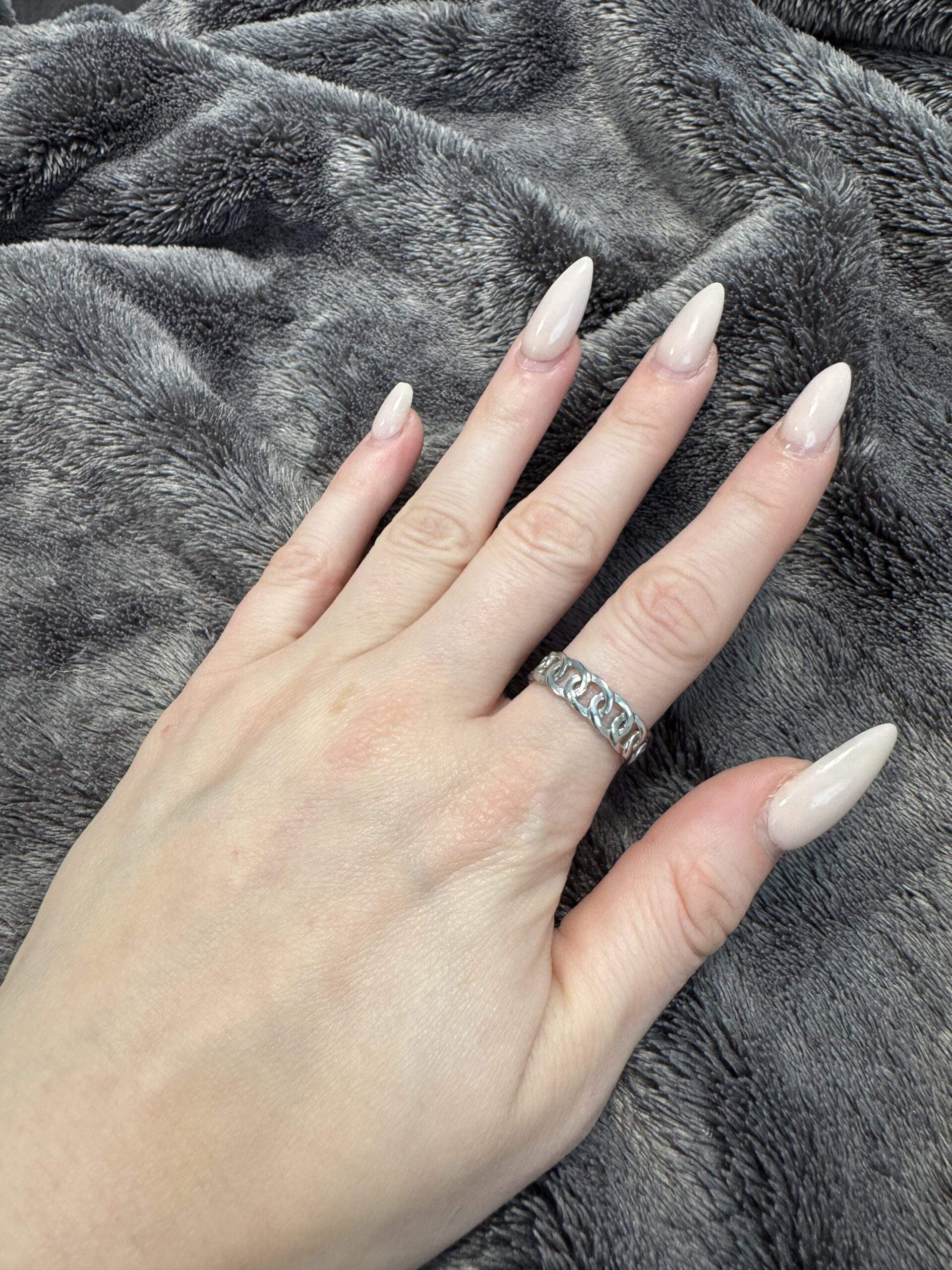 Chain Whisper Ring silber - Image 2