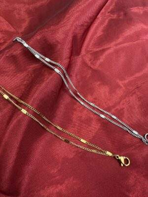 Delicate Armband gold / silber