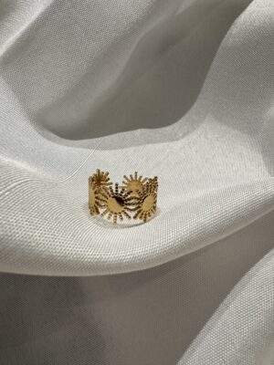 Sun Goddess Ring gold