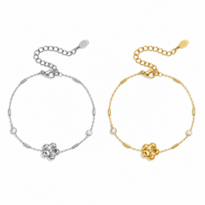 Fiora Armband gold | silber