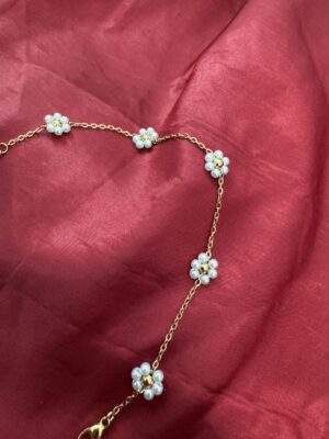 Garden Pearl Armband gold