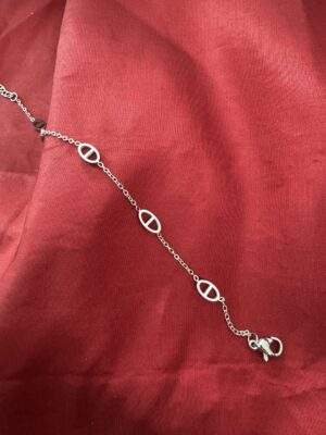 Luna Link Armband silber