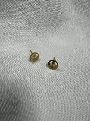 Little Anchor Ohrringe gold