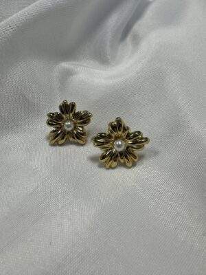 Fleur d'Or Ohrringe gold