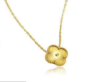 Golden Clover Halskette - gold