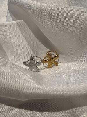 Star of the Sea Ring gold / silber