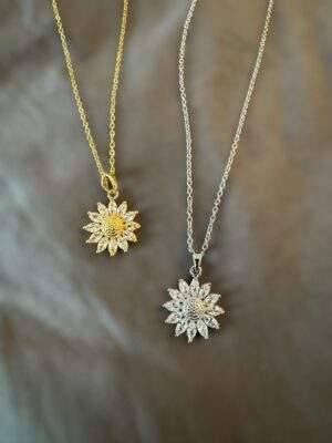 Daisy Dream Halskette gold / silber