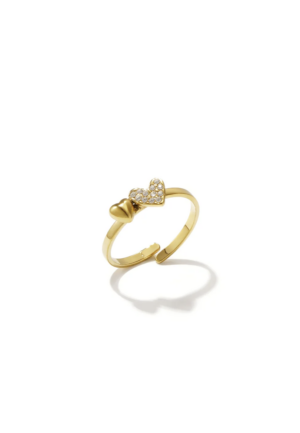 Amour Duo Ring gold