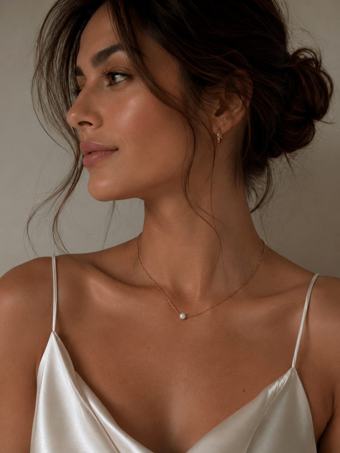 Elegant Pearl Halskette gold - Image 2