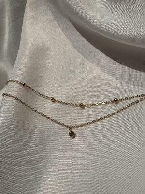 Aurielle Fußkette gold