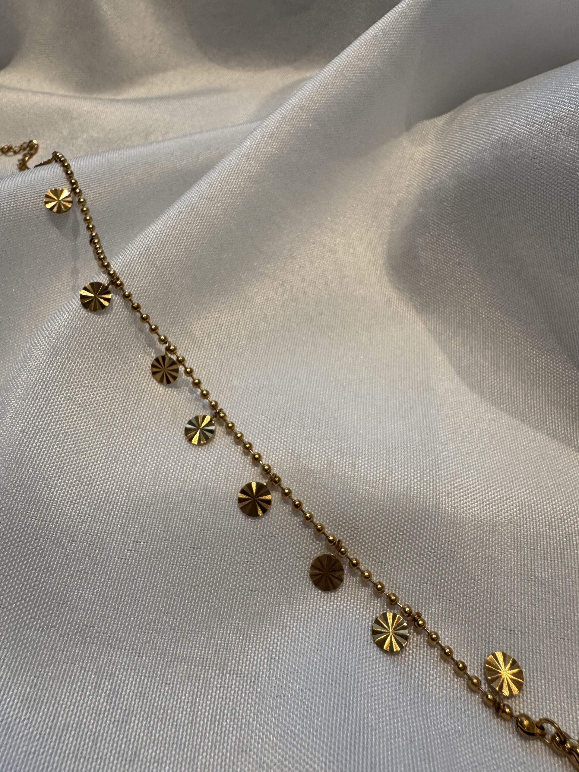 Soleil Fußkette gold