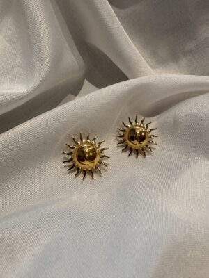 Sun & Moon Goddess Ohrringe gold