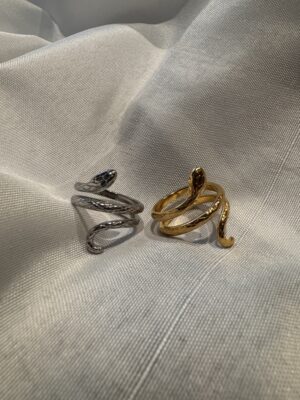 Ophidia Ring gold / silber