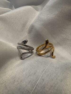 Ophidia Ring gold / silber