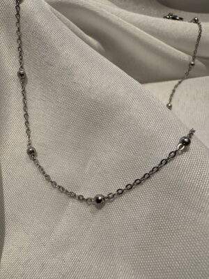 Moonlight Chain Halskette silber