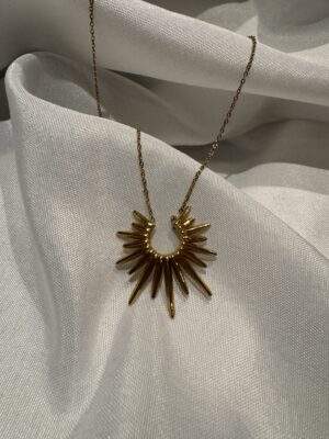 Sunray Halskette gold