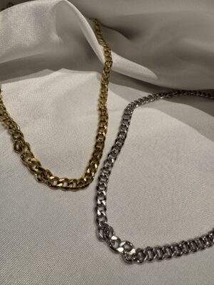 Monaco Halskette gold / silber