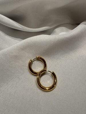Timeless Hoops gold - 22mm (außen)
