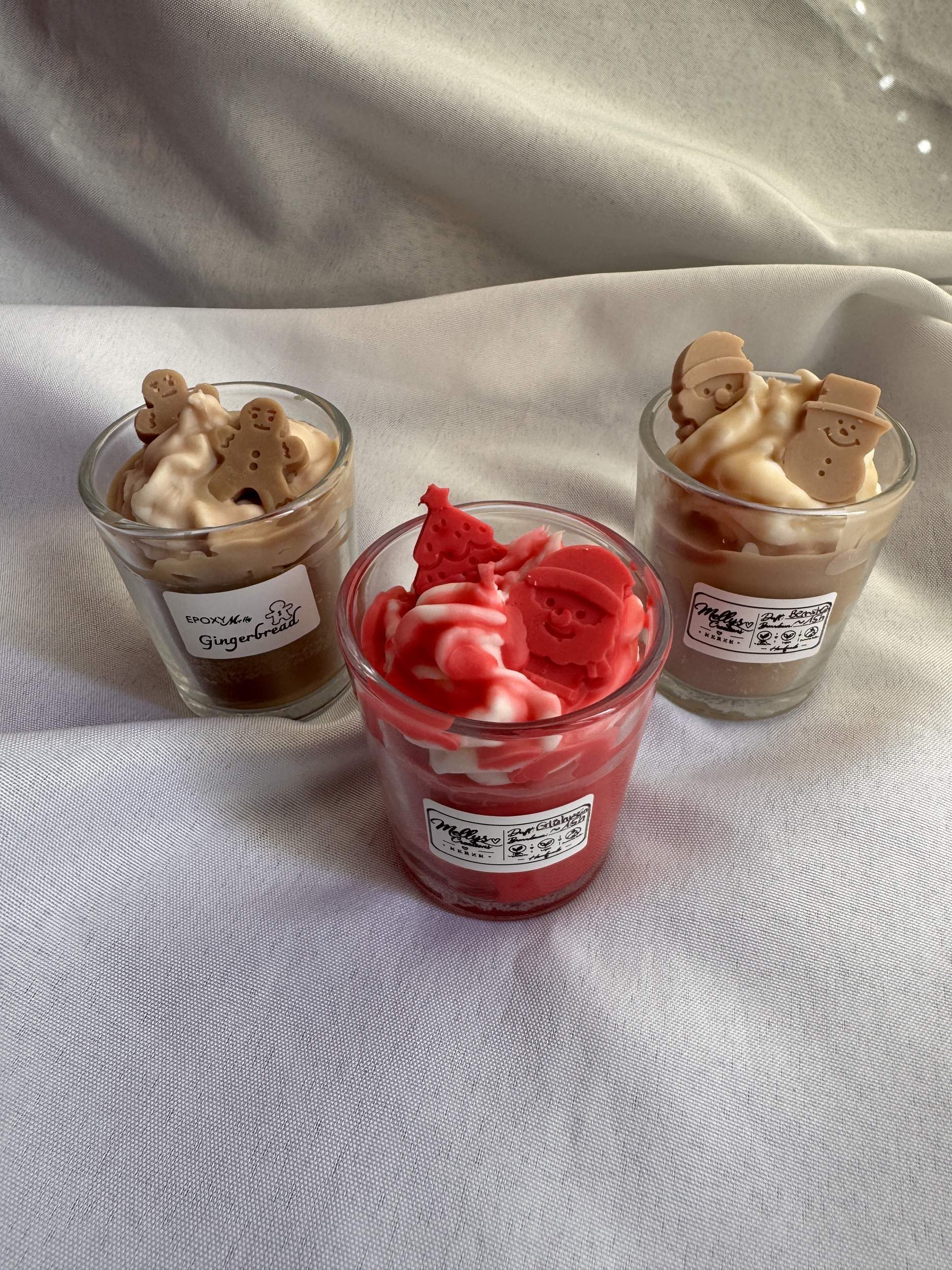 Weihnachtsdüfte Dessert Kerzen - mittel
