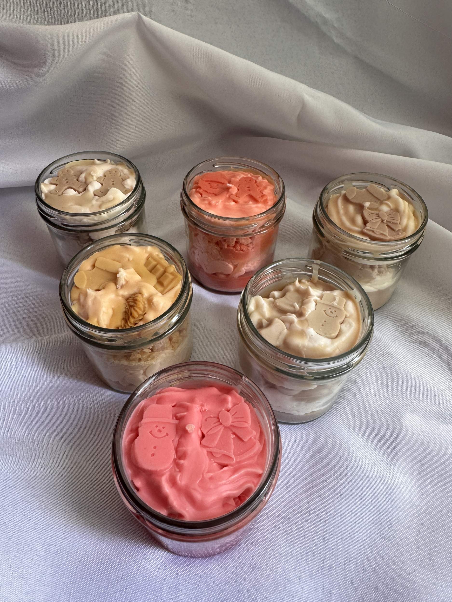 Weihnachtsdüfte Dessert Kerzen