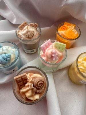 Dessert Kerzen mittel