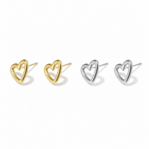 Amore Ohrstecker gold | silber