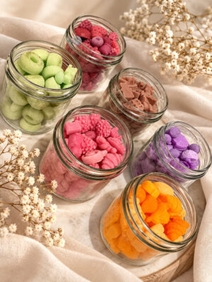 Wax Melts aus Sojawachs – 70 g Duftwachs im Glas