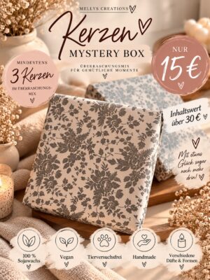 Kerzen Mystery Box – Handgemachte Überraschungskerzen
